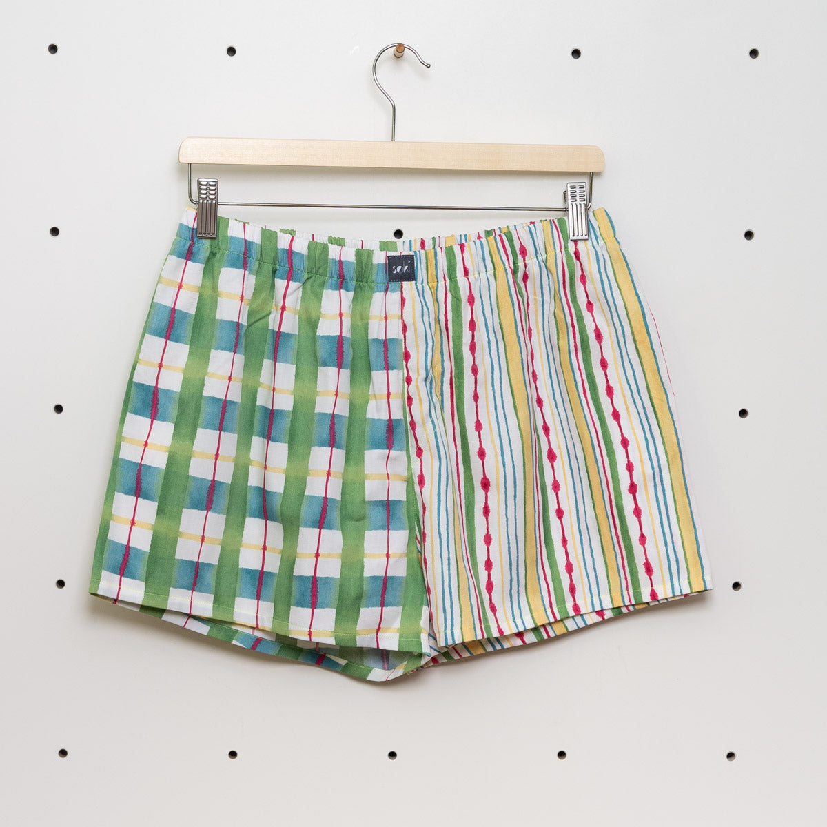 soki Upcycling Boxershorts aus Baumwoll-Bettwäsche