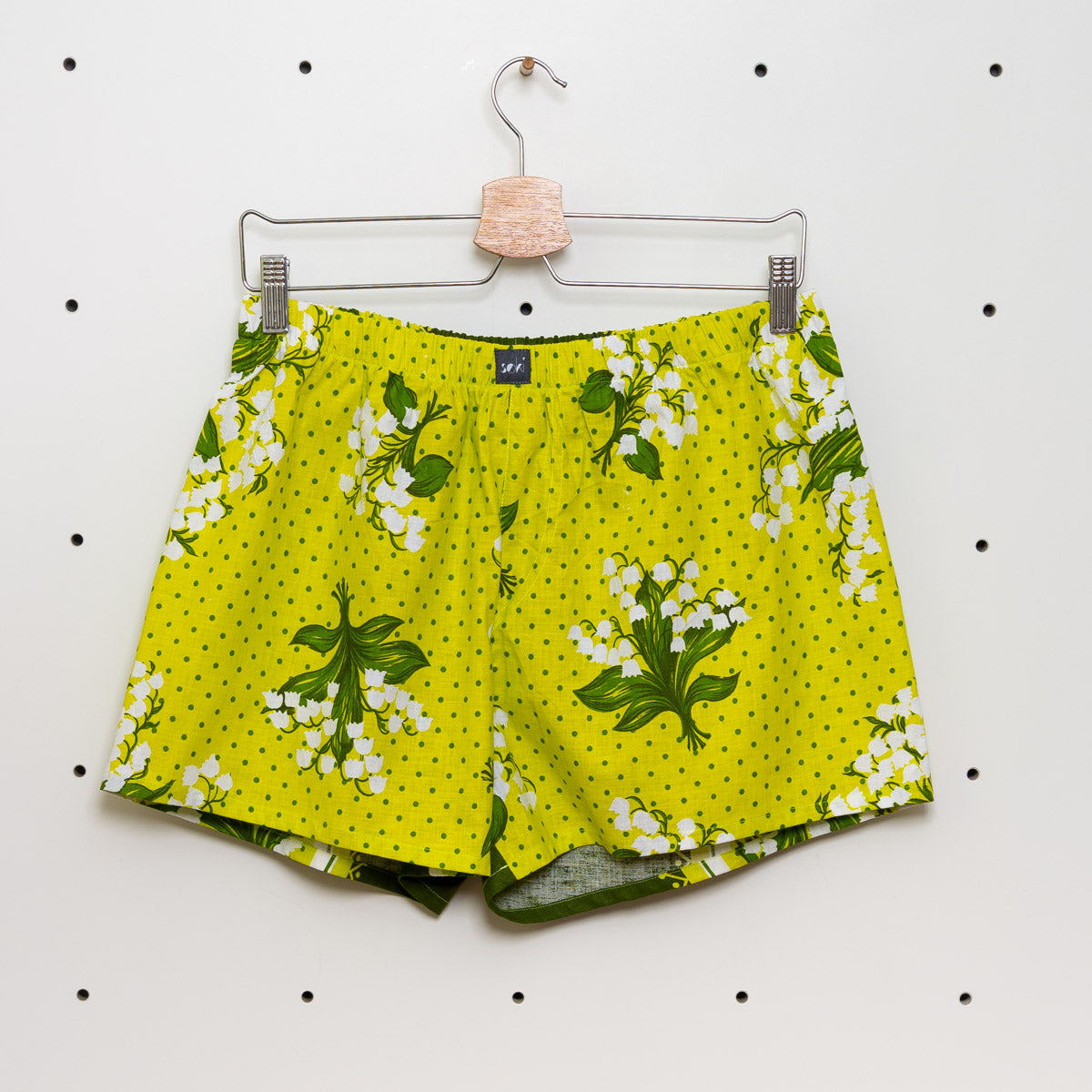 soki Upcycling Boxershorts aus Baumwoll-Bettwäsche