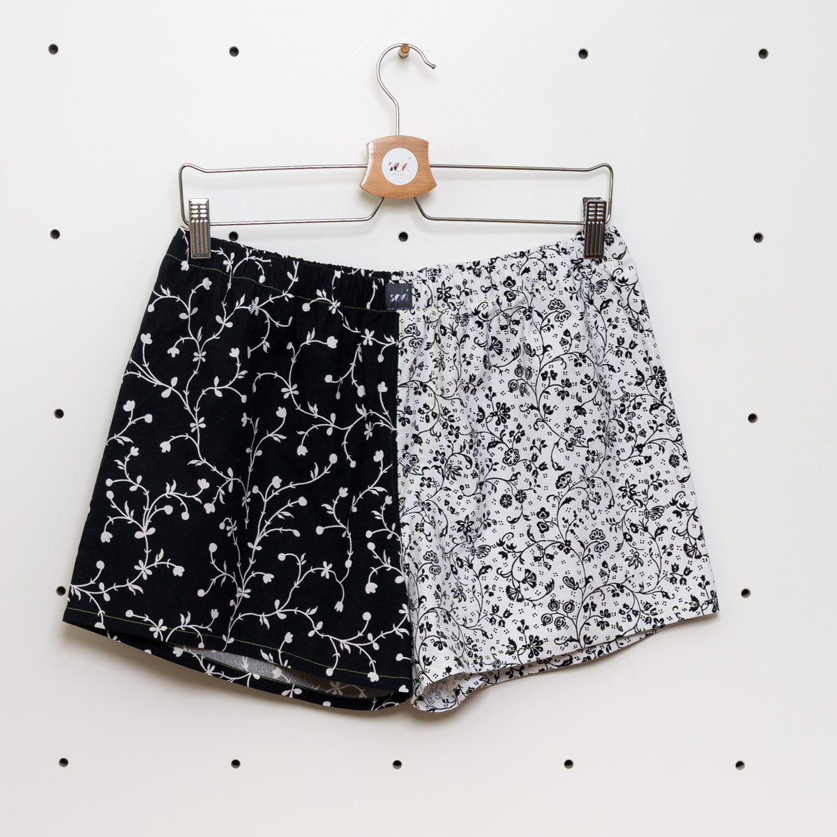 soki Upcycling Boxershorts aus Baumwoll-Bettwäsche