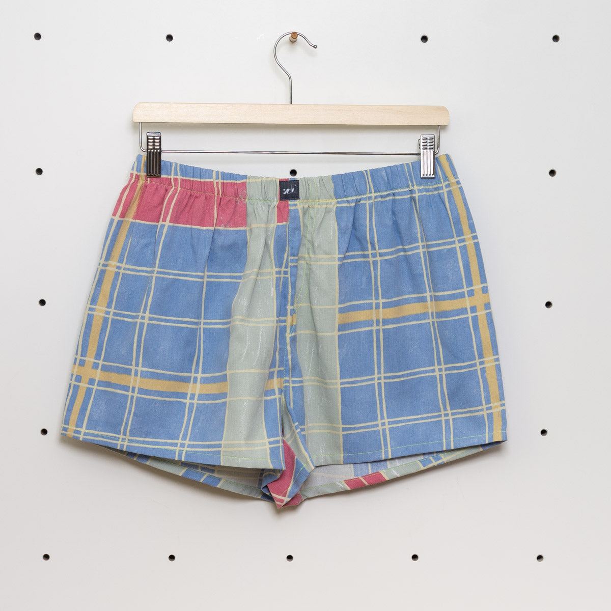 soki Upcycling Boxershorts aus Baumwoll-Bettwäsche