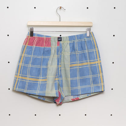 soki Upcycling Boxershorts aus Baumwoll-Bettwäsche