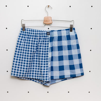 soki Upcycling Boxershorts aus Baumwoll-Bettwäsche