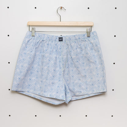 soki Upcycling Boxershorts aus Baumwoll-Bettwäsche