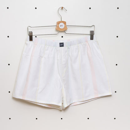 soki Upcycling Boxershorts aus Baumwoll-Bettwäsche