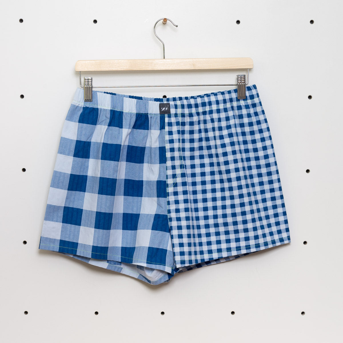 soki Upcycling Boxershorts aus Baumwoll-Bettwäsche