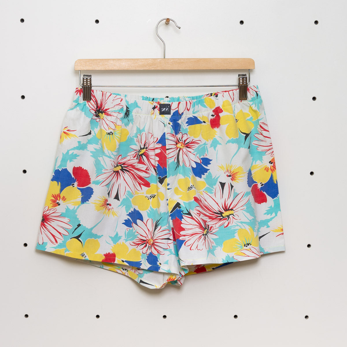 soki Upcycling Boxershorts aus Baumwoll-Bettwäsche