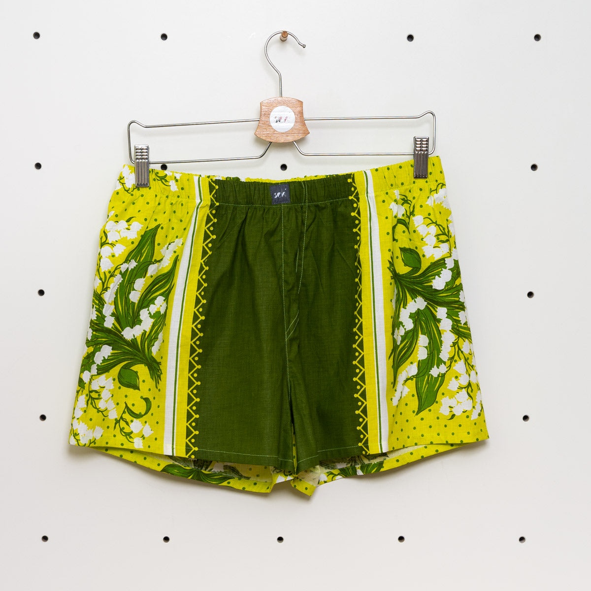 soki Upcycling Boxershorts aus Baumwoll-Bettwäsche