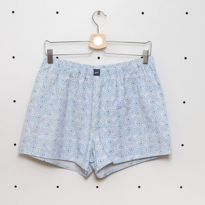 soki Upcycling Boxershorts aus Baumwoll-Bettwäsche