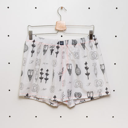 soki Upcycling Boxershorts aus Baumwoll-Bettwäsche