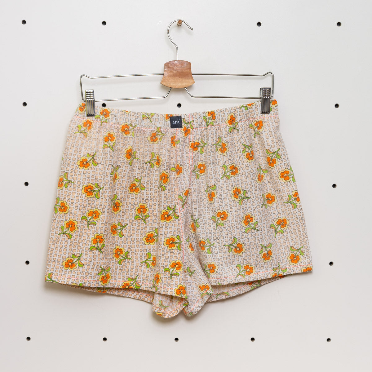 soki Upcycling Boxershorts aus Baumwoll-Bettwäsche