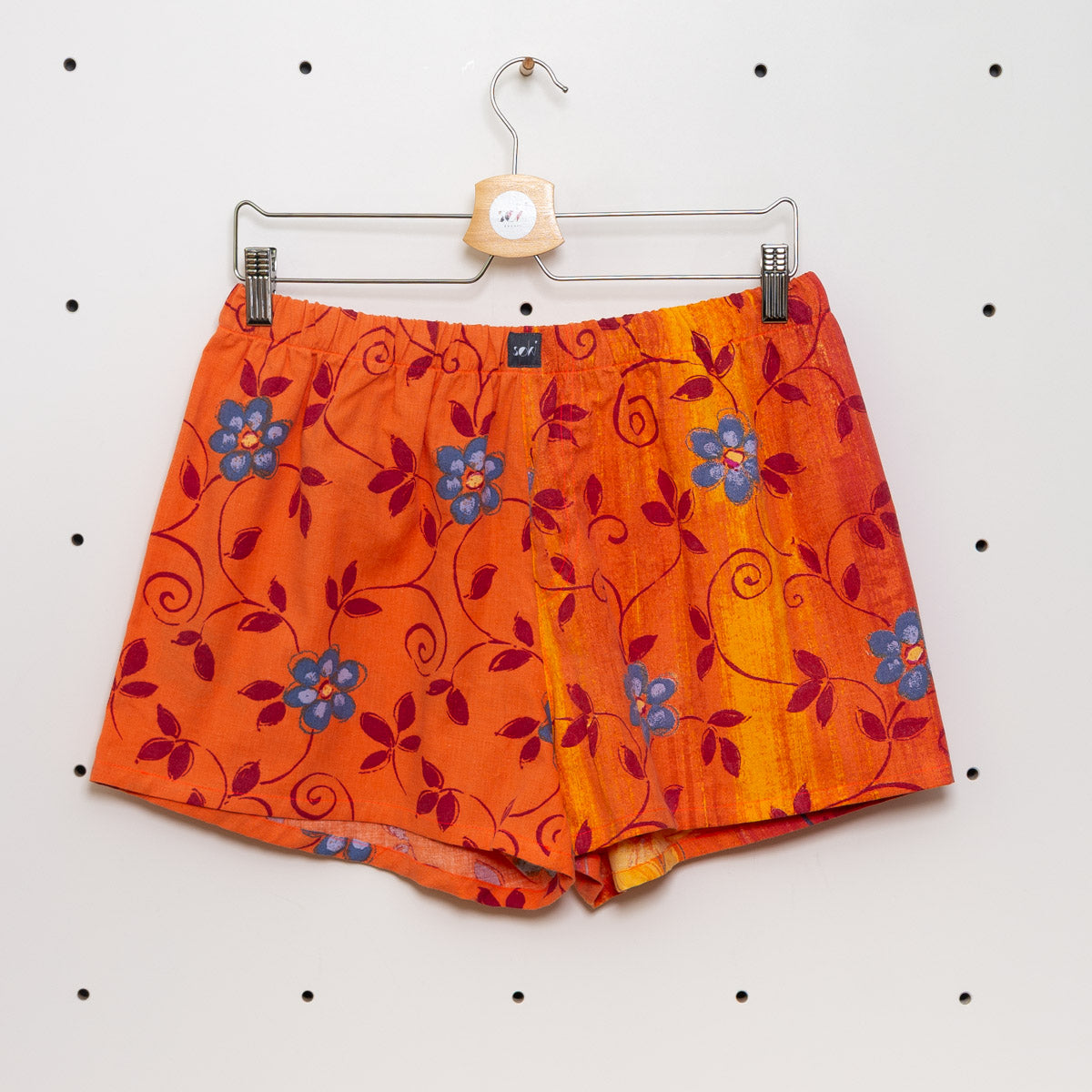 soki Upcycling Boxershorts aus Baumwoll-Bettwäsche