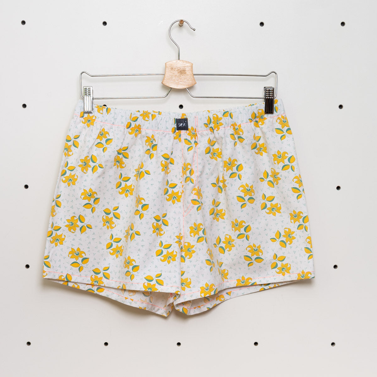 soki Upcycling Boxershorts aus Baumwoll-Bettwäsche