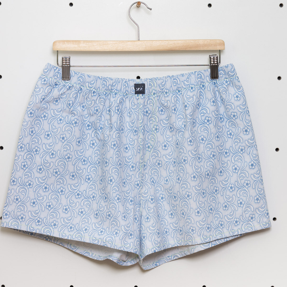 soki Upcycling Boxershorts aus Baumwoll-Bettwäsche