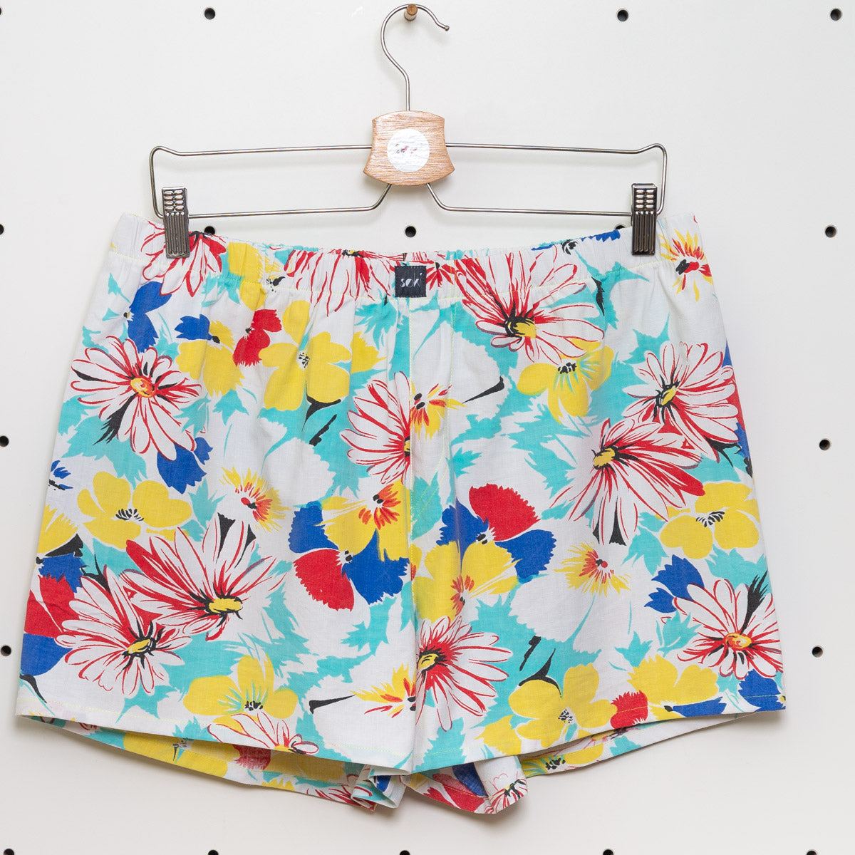 soki Upcycling Boxershorts aus Baumwoll-Bettwäsche
