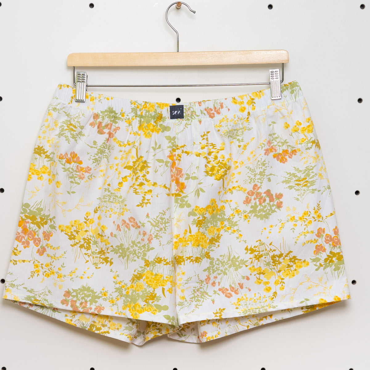 soki Upcycling Boxershorts aus Baumwoll-Bettwäsche