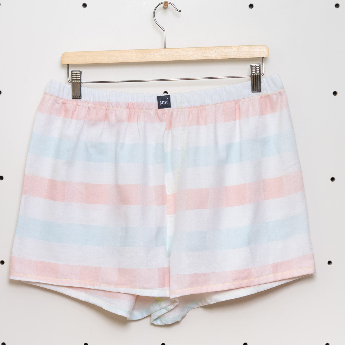 soki Upcycling Boxershorts aus Baumwoll-Bettwäsche