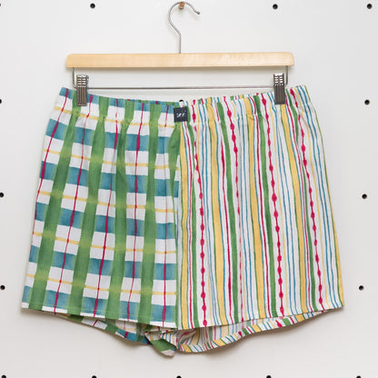 soki Upcycling Boxershorts aus Baumwoll-Bettwäsche