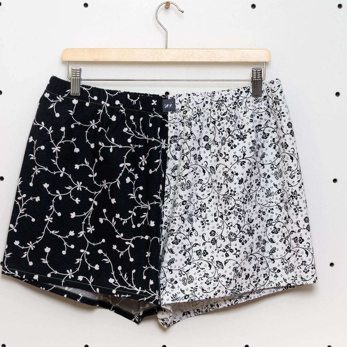soki Upcycling Boxershorts aus Baumwoll-Bettwäsche