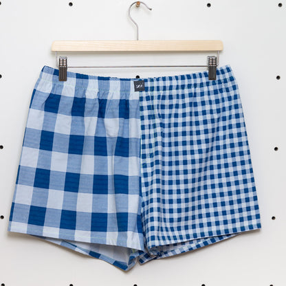 soki Upcycling Boxershorts aus Baumwoll-Bettwäsche
