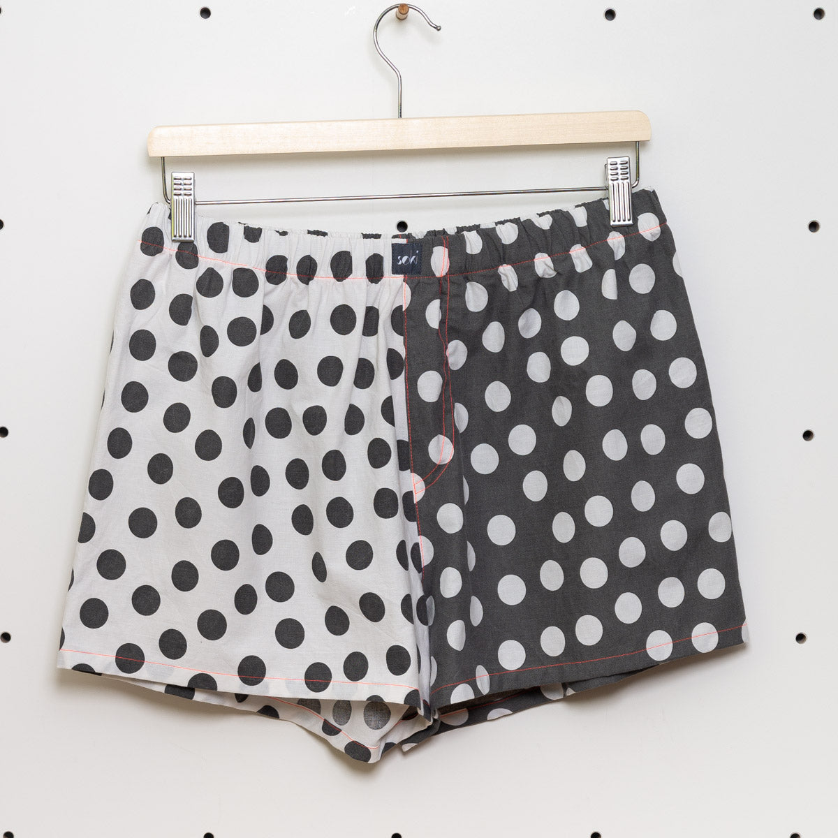 soki Upcycling Boxershorts aus Baumwoll-Bettwäsche