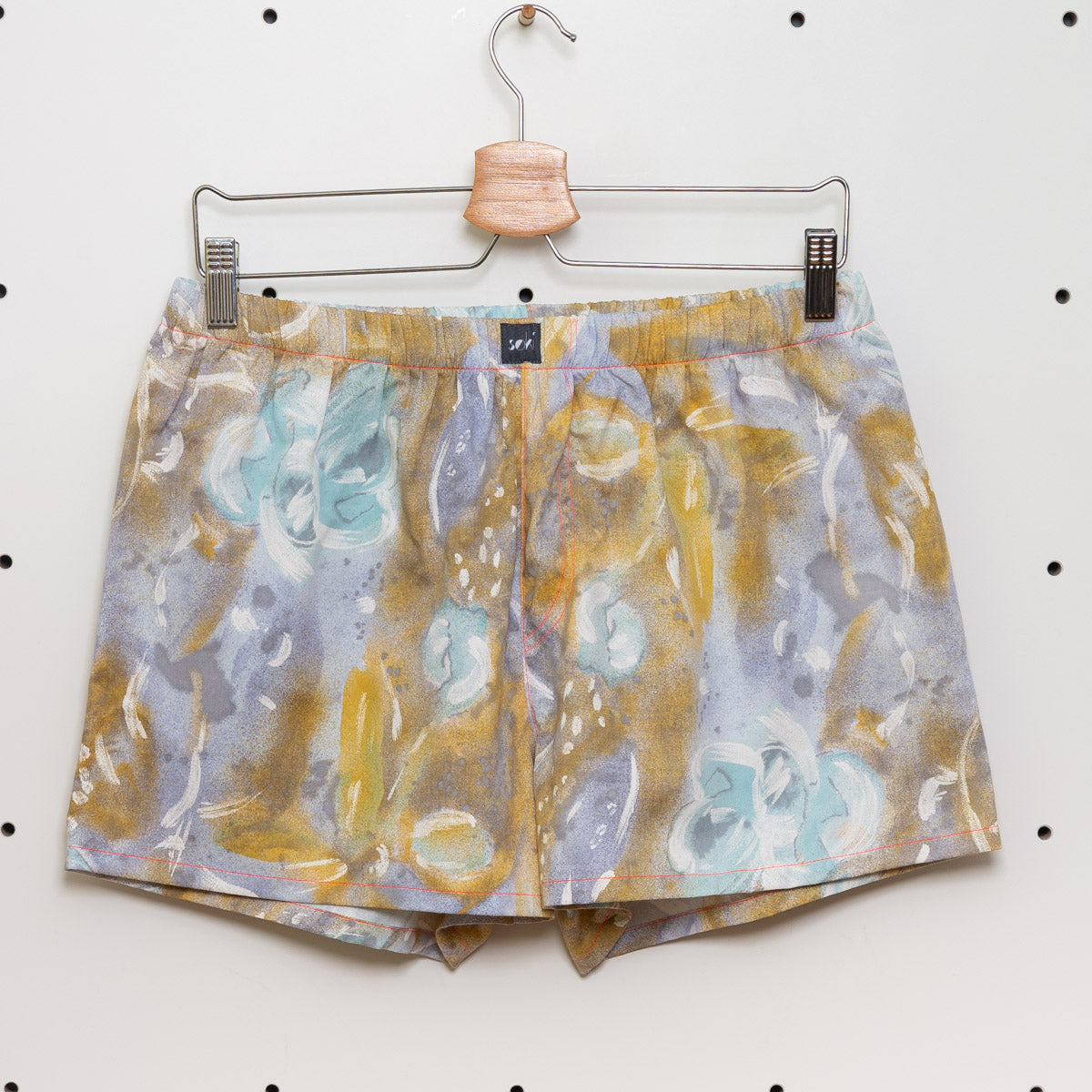 soki Upcycling Boxershorts aus Baumwoll-Bettwäsche