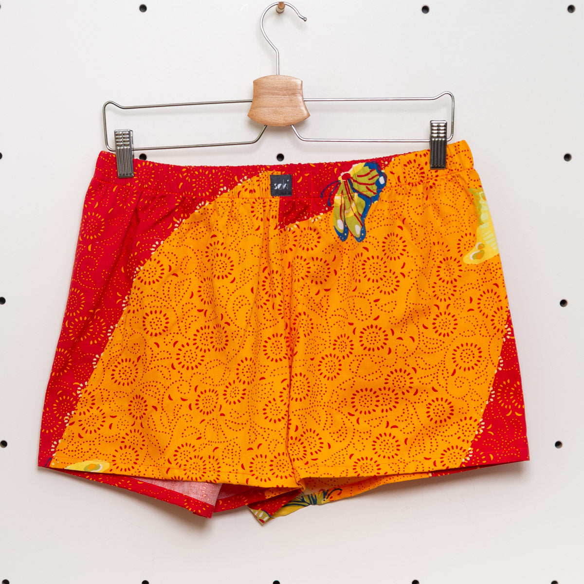 soki Upcycling Boxershorts aus Baumwoll-Bettwäsche