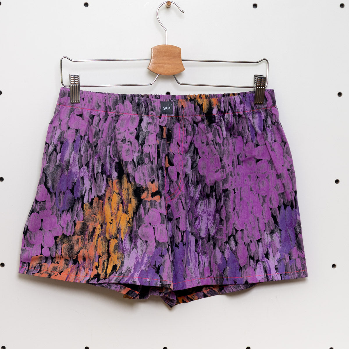 soki Upcycling Boxershorts aus Baumwoll-Bettwäsche