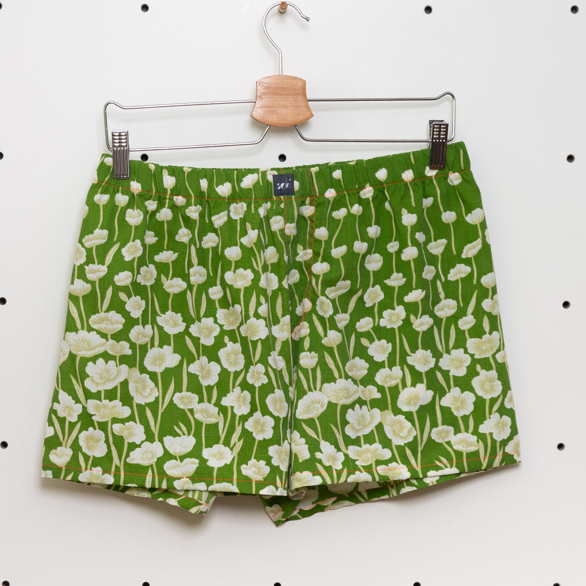 soki Upcycling Boxershorts aus Baumwoll-Bettwäsche