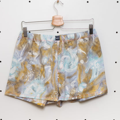 soki Upcycling Boxershorts aus Baumwoll-Bettwäsche