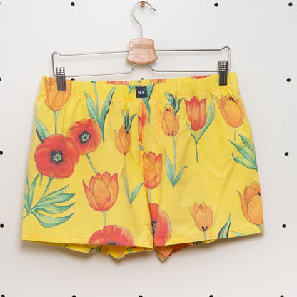soki Upcycling Boxershorts aus Baumwoll-Bettwäsche
