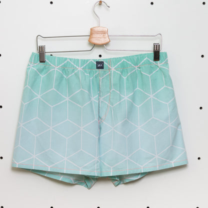 soki Upcycling Boxershorts aus Baumwoll-Bettwäsche