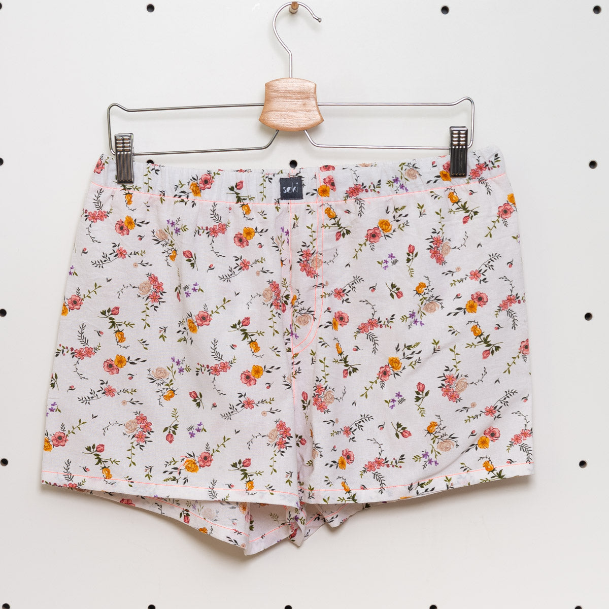soki Upcycling Boxershorts aus Baumwoll-Bettwäsche