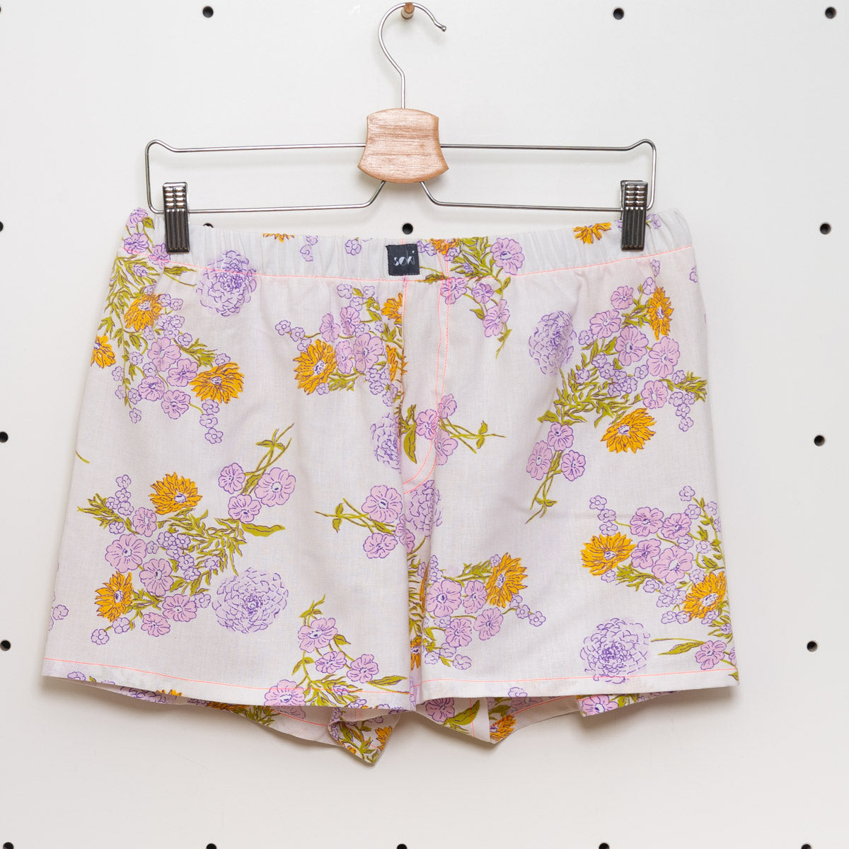 soki Upcycling Boxershorts aus Baumwoll-Bettwäsche
