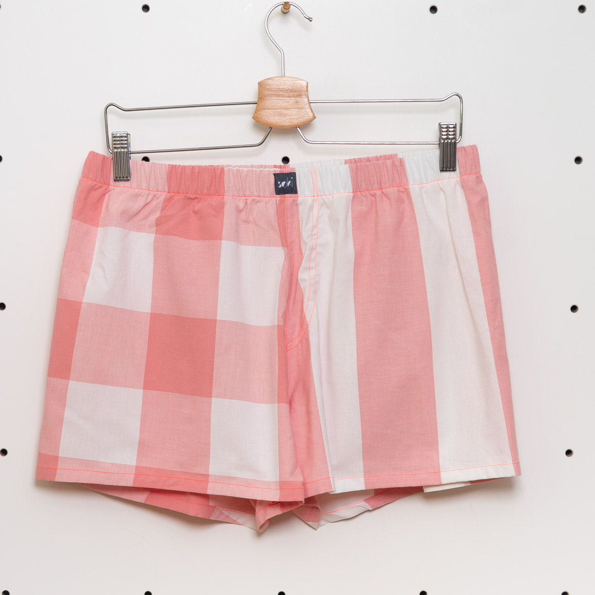 soki Upcycling Boxershorts aus Baumwoll-Bettwäsche
