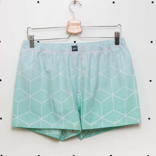 soki Upcycling Boxershorts aus Baumwoll-Bettwäsche