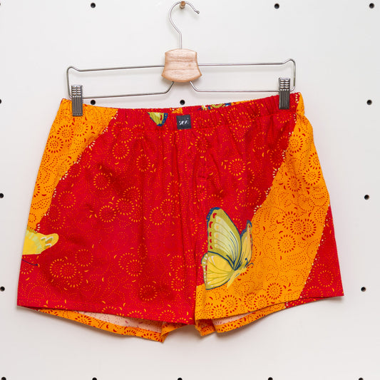 soki Upcycling Boxershorts aus Baumwoll-Bettwäsche