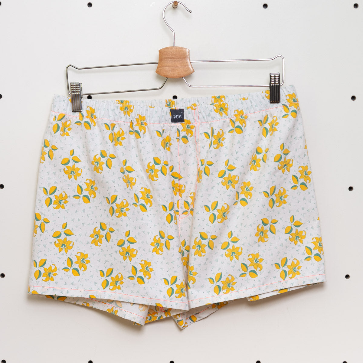 soki Upcycling Boxershorts aus Baumwoll-Bettwäsche