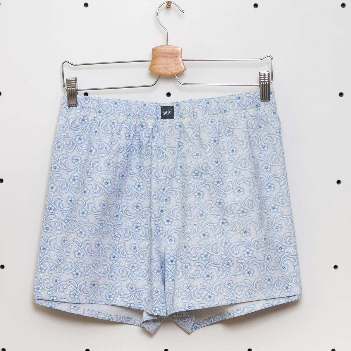 soki Upcycling Boxershorts aus Baumwoll-Bettwäsche