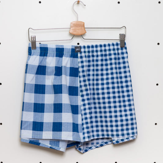soki Upcycling Boxershorts aus Baumwoll-Bettwäsche