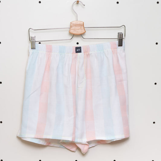 soki Upcycling Boxershorts aus Baumwoll-Bettwäsche