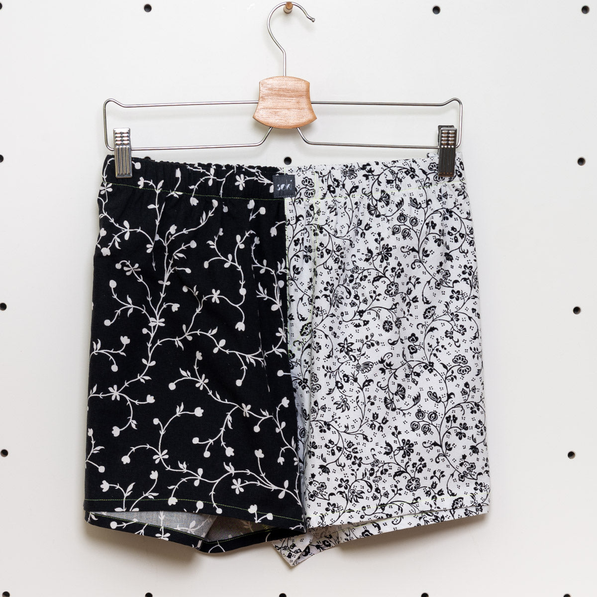 soki Upcycling Boxershorts aus Baumwoll-Bettwäsche