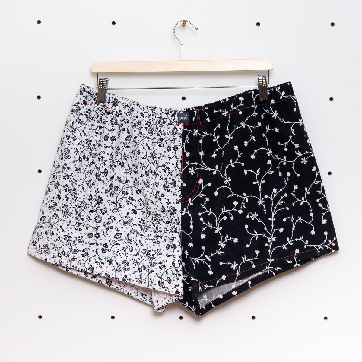 soki Upcycling Boxershorts aus Baumwoll-Bettwäsche