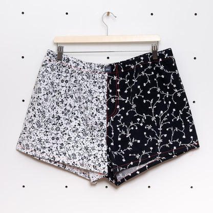 soki Upcycling Boxershorts aus Baumwoll-Bettwäsche