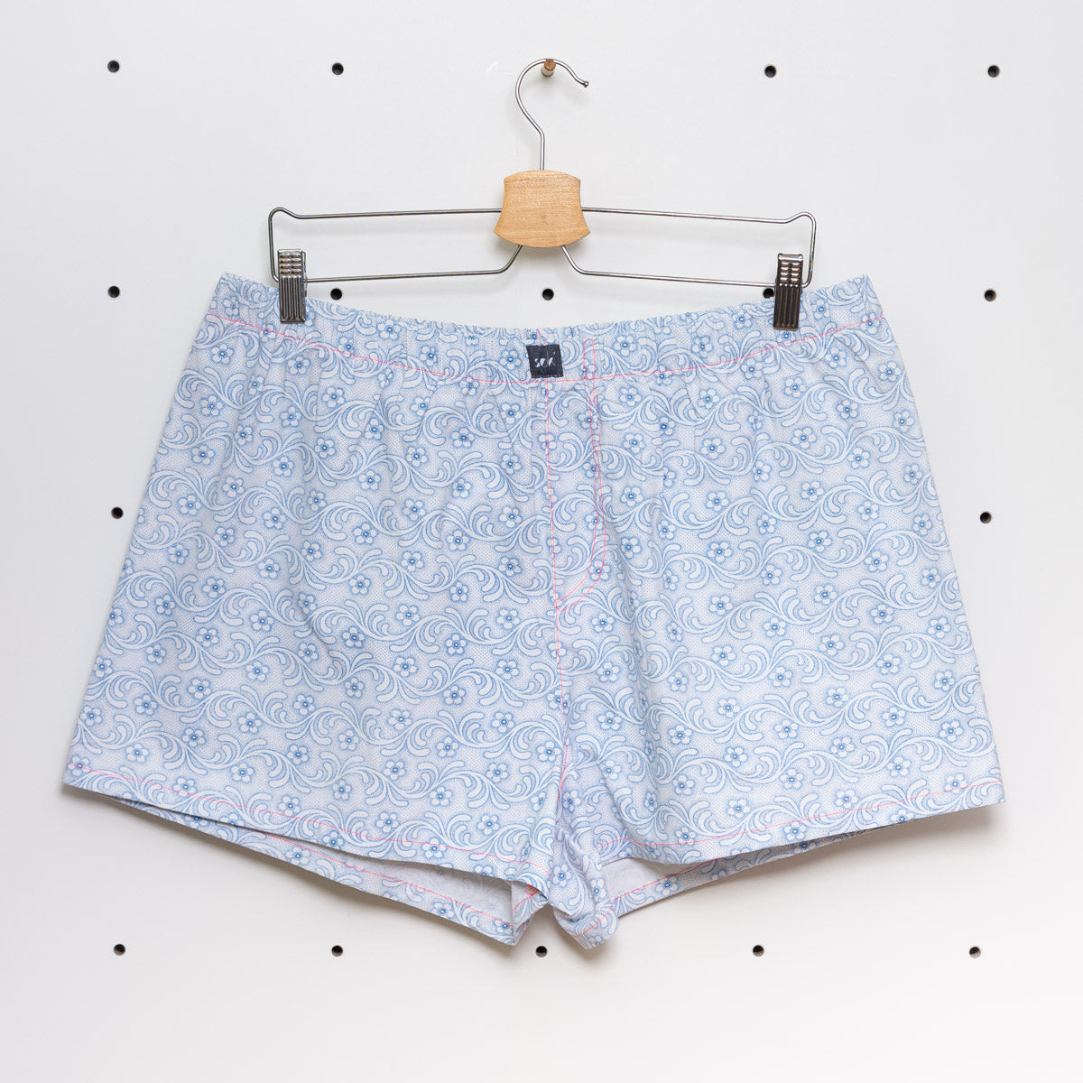 soki Upcycling Boxershorts aus Baumwoll-Bettwäsche