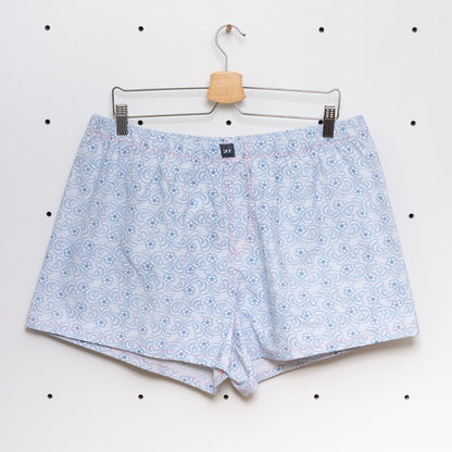 soki Upcycling Boxershorts aus Baumwoll-Bettwäsche