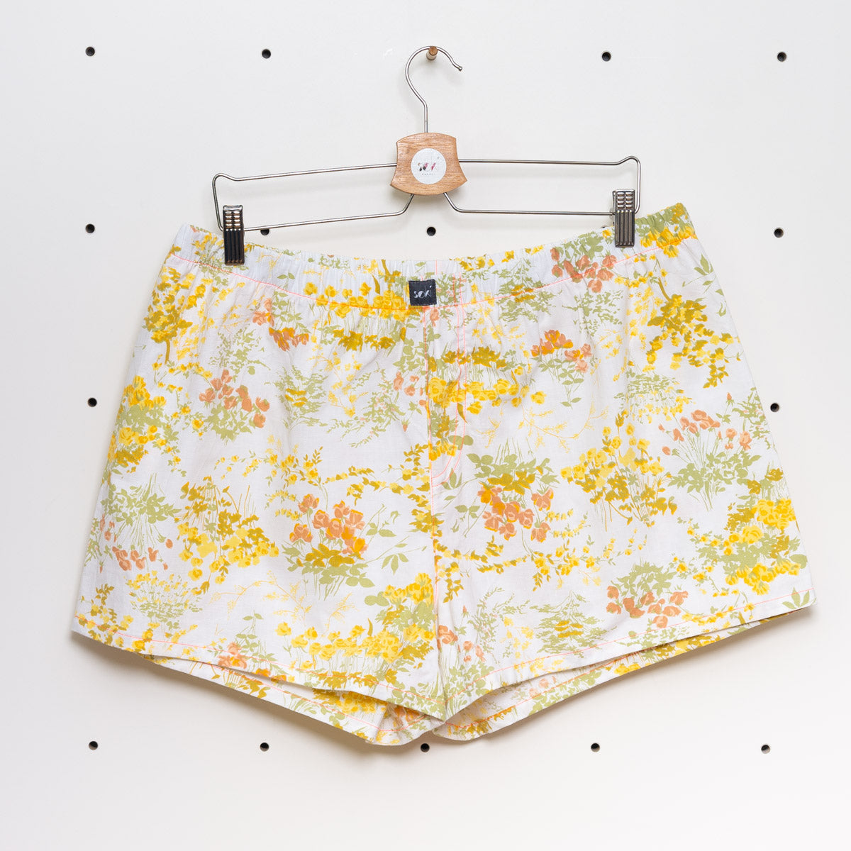 soki Upcycling Boxershorts aus Baumwoll-Bettwäsche