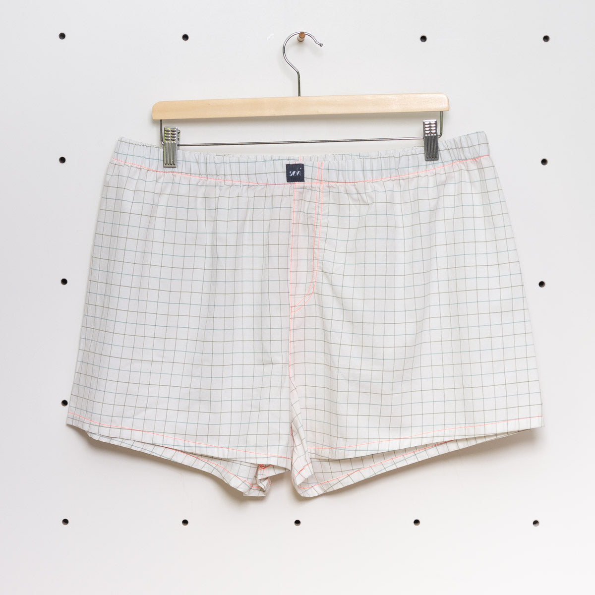 soki Upcycling Boxershorts aus Baumwoll-Bettwäsche