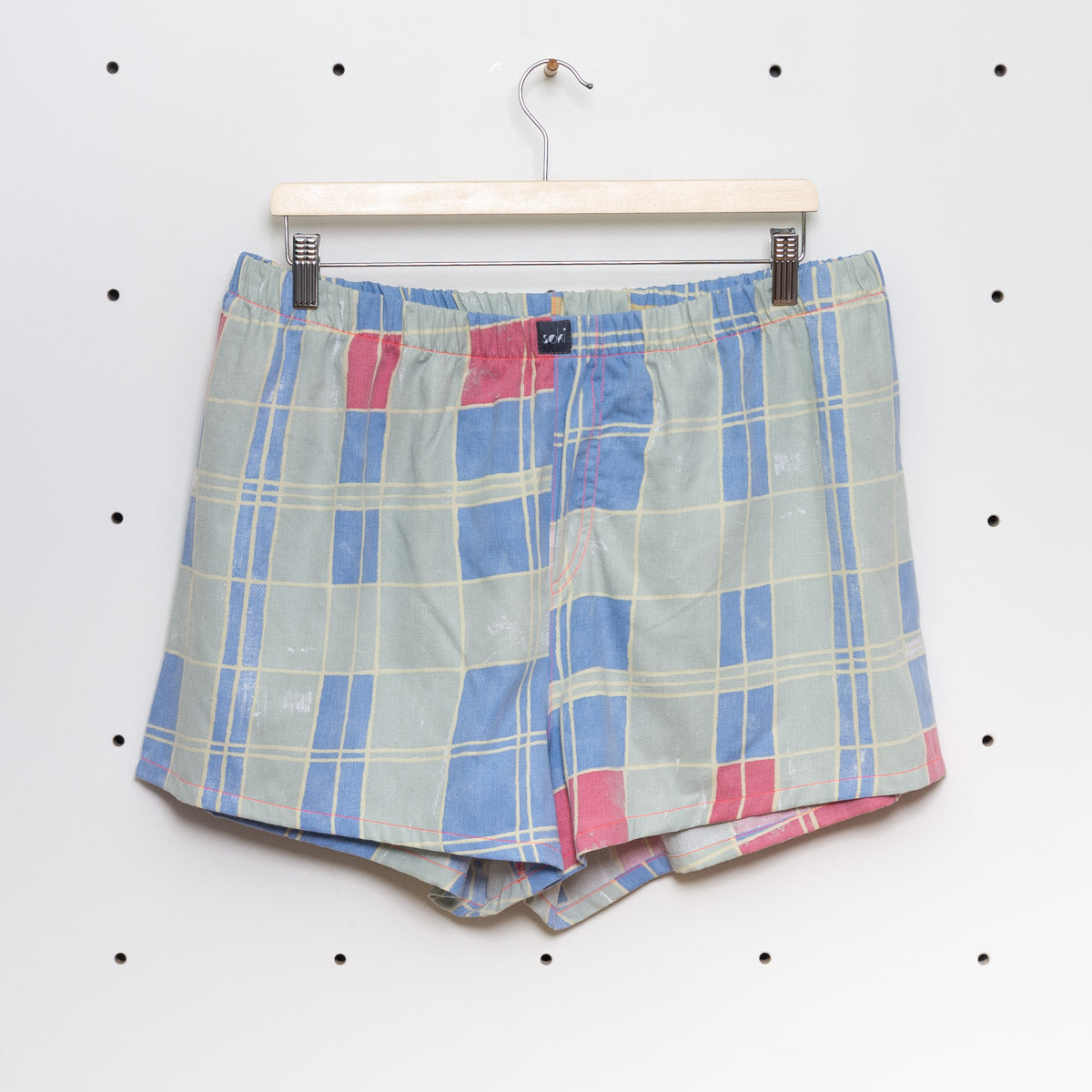 soki Upcycling Boxershorts aus Baumwoll-Bettwäsche