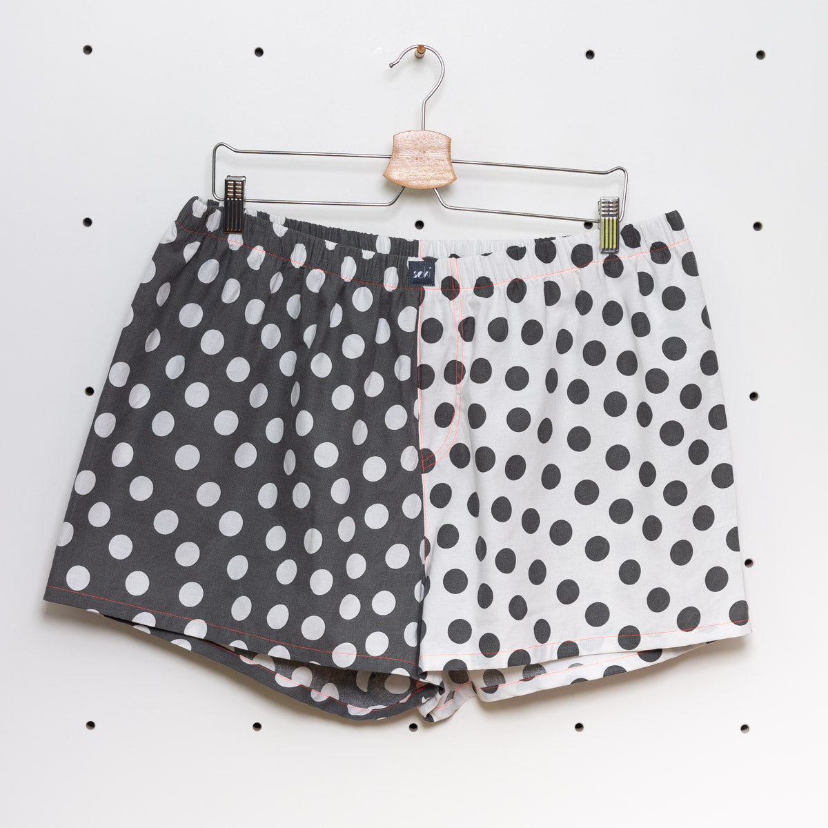 soki Upcycling Boxershorts aus Baumwoll-Bettwäsche