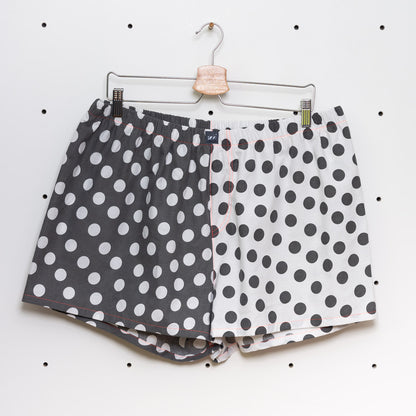 soki Upcycling Boxershorts aus Baumwoll-Bettwäsche